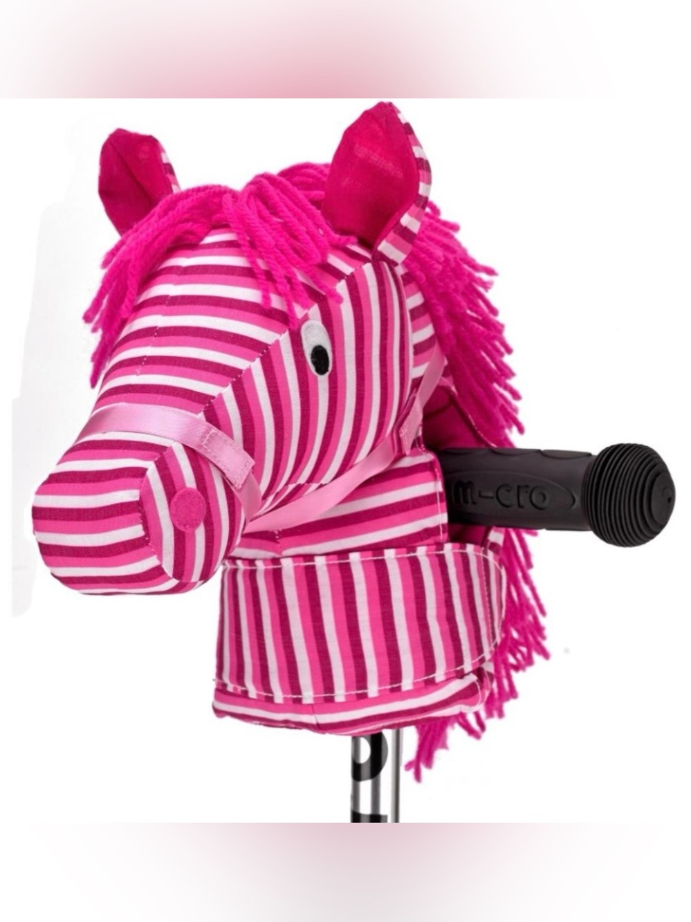 Micro Scooter Horse Head Attachment Pink | Kid Scooter Accessory Mini Maxi Micro